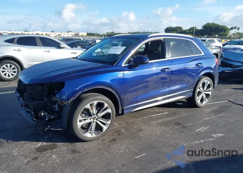 2021 Audi Q3 Premium Plus 45 Tfsi S Line Quattro Tiptronic z USA, uszkodzony, nr VIN WA1EECF31M1054170